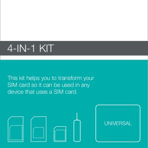 Mobilize Sim Adapter Kit 4-In-1