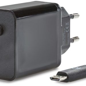 Mobilize Wall Charger Micro Usb 12W 1M. Black