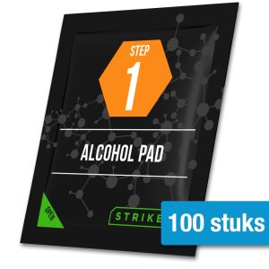 Striker Coating Alcohol Desinfectie Cleaning Doekjes 100 Stuks (Per Stuk Verpakt)