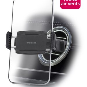 Mobilize Universal Car Holder For Round Air Vent Black