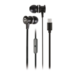 Mobilize In-Ear Stereo Headset With Remote Usb-C Black