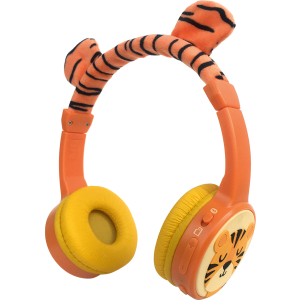 Mobilize Wireless/Wired Over Ear Kids Headphone 85Db Tiger