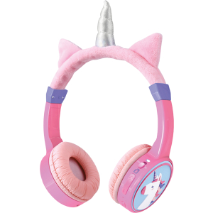 Mobilize Wireless/Wired Over Ear Kids Headphone 85Db Unicorn