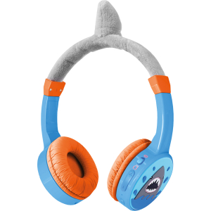 Mobilize Wireless/Wired Over Ear Kids Headphone 85Db Shark