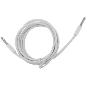 Xccess Stereo Jack To 3.5Mm. Aux Adapter Cable White