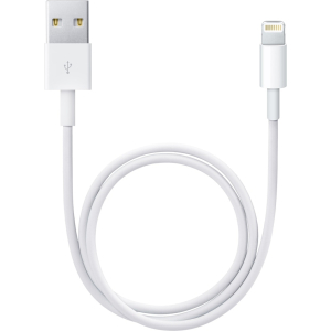 Apple Me291Zm/A Apple Lightning To Usb Cable 0.5M. White