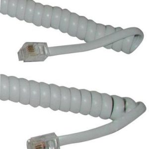 Xccess Krulsnoer Rj10 Wit