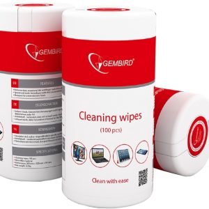 Gembird Screen Cleaning Wipes 100Pcs