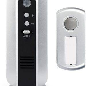 Alecto Adb-17 Alecto Draadloze Deurbel Black/Silver