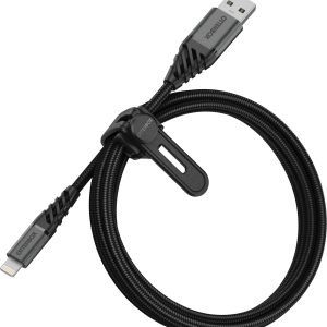 Otterbox Nylon Braided Charge/Sync Cable Apple Lightning 1M Black