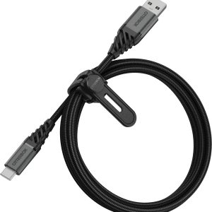 Otterbox Nylon Braided Charge/Sync Cable Usb-C 1M Black