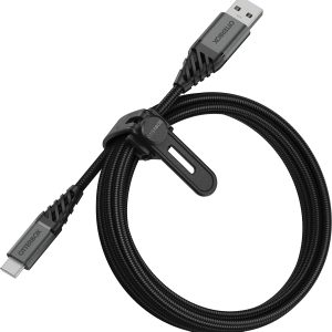 Otterbox Nylon Braided Charge/Sync Cable Usb-C 2M Black