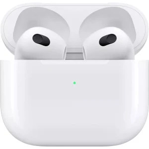 Apple Mme73Zm/A Apple Airpods (3Rd Gen) Wireless Stereo Headset + Magsafe Charging Case White