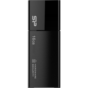 Silicon Power Secure G50 Usb Pendrive 16Gb Black