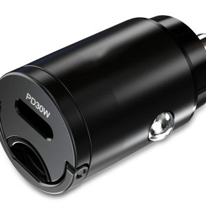 Mobilize Car Charger Usb-C 30W With Pd/Pps Black