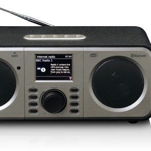 Lenco Dir-141Bk Lenco Internet Dab+ Bluetooth Radio Black/Silver