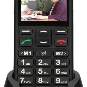 Fysic F10 Fysic Big Button Gsm 4G Black Actie Pakket 5+1 Gratis
