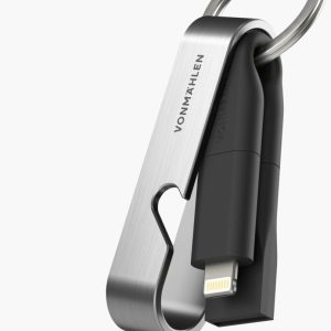 Vonmählen High Six 6In1 Fast Charging Cable Black/Silver