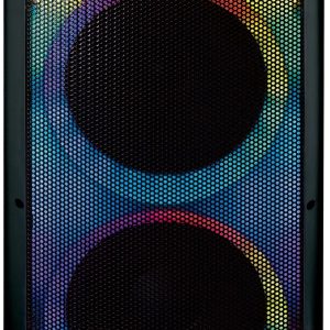 Lenco Pa-260Bk Lenco Bluetooth Party Speaker + Remote + 2 Microphones Black