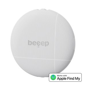 Beeep Betag Find My Tracker White & Keychain White - 1 Pack