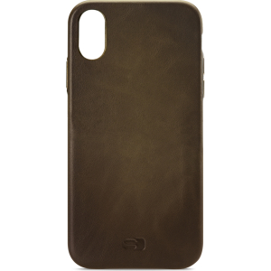 Senza Desire Leather Cover Apple Iphone Xr Burned Olive