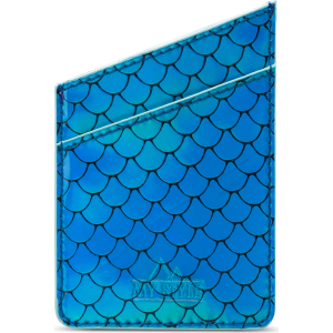 My Style Universal Sticky Card Pocket Blue Mermaid