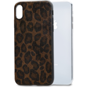 Mobilize Gelly Case Apple Iphone X/Xs Dark Brown Leopard