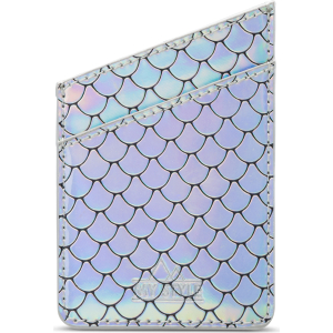 My Style Universal Sticky Card Pocket Silver Mermaid