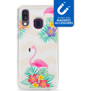 My Style Magneta Case For Samsung Galaxy A40 Flamingo