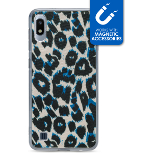 My Style Magneta Case For Samsung Galaxy A10 Blue Leopard