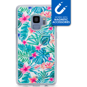 My Style Magneta Case For Samsung Galaxy S9 White Jungle