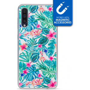 My Style Magneta Case For Samsung Galaxy A30S/A50 White Jungle