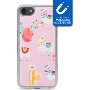 My Style Magneta Case For Apple Iphone 6/6S/7/8/Se (2020/2022) Pink Alpaca