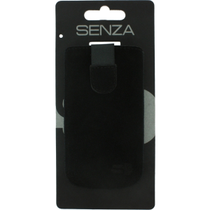 Senza Suede Slide Case Night Black Size S