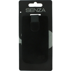 Senza Suede Slide Case Night Black Size M-Large