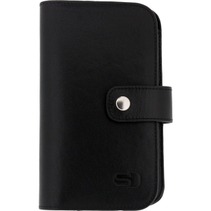 Senza Leather Wallet Slide Case Black Size Xxl