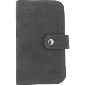 Senza Suede Wallet Slide Case Warm Grey Size Xxl