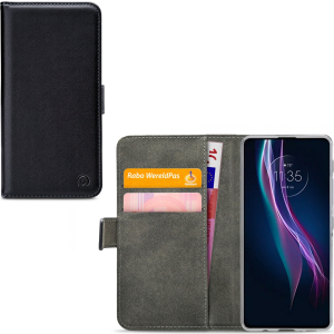 Mobilize Classic Gelly Wallet Book Case Motorola One Fusion+ Black