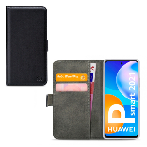 Mobilize Classic Gelly Wallet Book Case Huawei P Smart (2021) Black