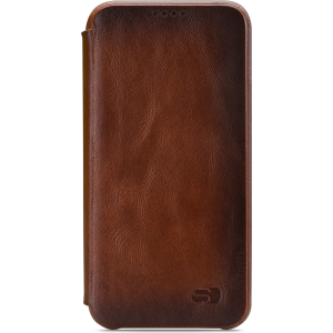 Senza Desire Skinny Leather Wallet Apple Iphone 6/6S Burned Cognac