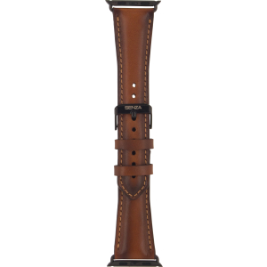 Senza Desire Leather Strap Apple Watch 38Mm Burned Cognac