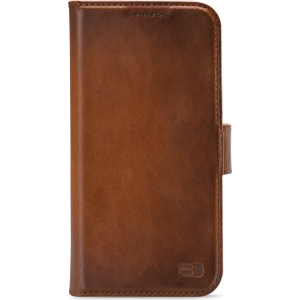 Senza Desire Leather Wallet Samsung Galaxy S8+ Burned Cognac