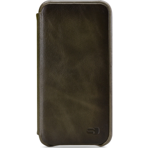 Senza Desire Skinny Leather Wallet Apple Iphone X/Xs Burned Olive