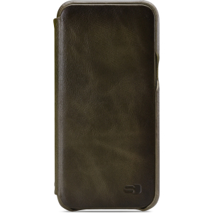 Senza Desire Skinny Leather Wallet Samsung Galaxy S8 Burned Olive
