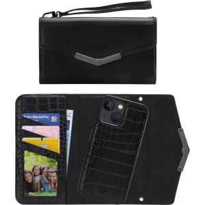 Mobilize 2In1 Elegant Magnet Clutch Apple Iphone 13 Mini Black Croco