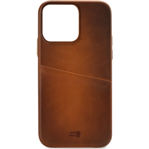 Senza Desire Leather Cover With Card Slot Apple Iphone 13 Pro Burned Cognac
