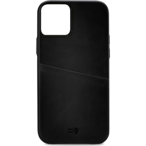 Senza Pure Leather Cover With Card Slot Apple Iphone 13 Mini Deep Black