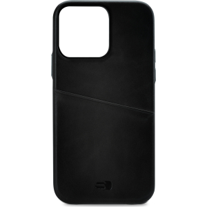 Senza Pure Leather Cover With Card Slot Apple Iphone 13 Pro Deep Black