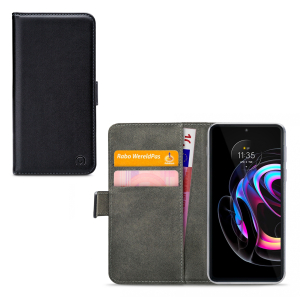 Mobilize Classic Gelly Wallet Book Case Motorola Edge 20 Pro Black
