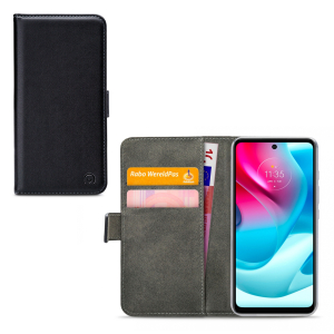 Mobilize Classic Gelly Wallet Book Case Motorola Moto G60S Black